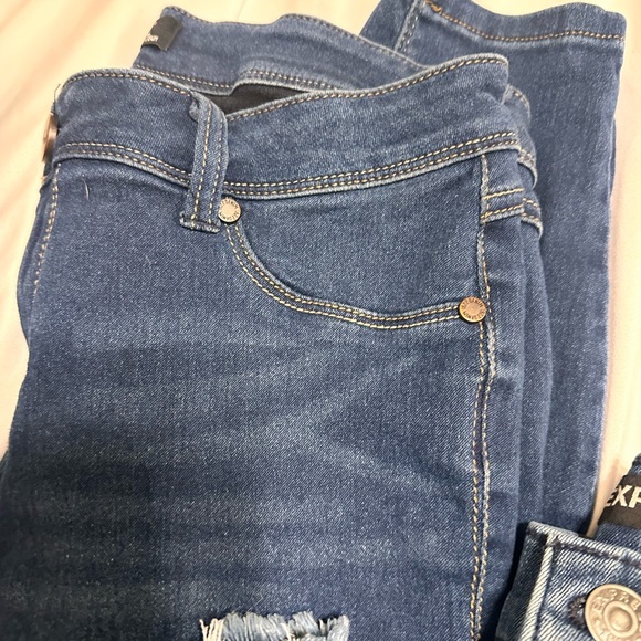 Lot of Express/1822/Just Black 🎁 Skinny Jeans Bundle of 4 pair. Size 8/10 - Picture 4 of 6
